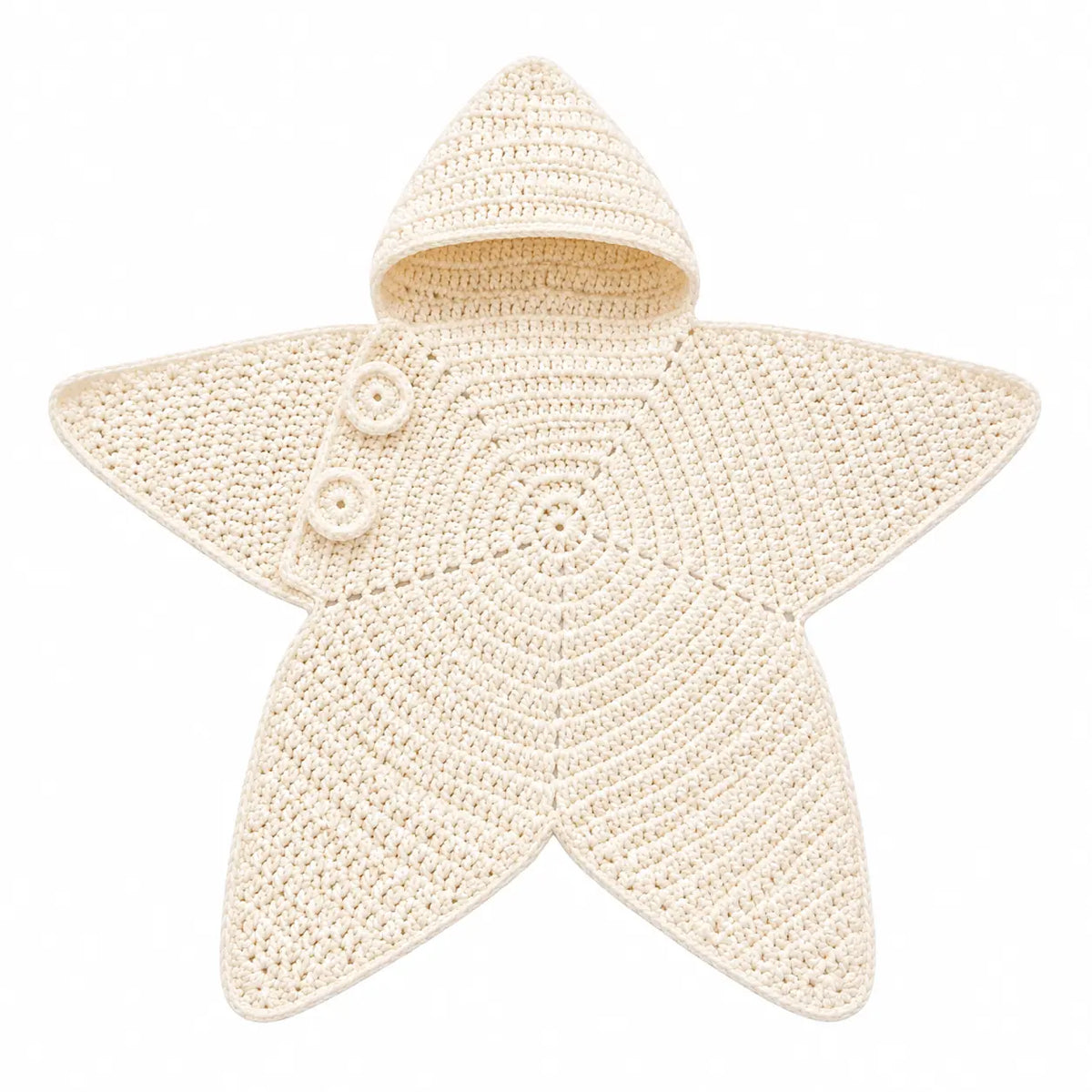Personalized Little Star Crochet Baby Suit